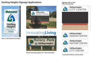 City of Sterling Heights: preview of updated city signage