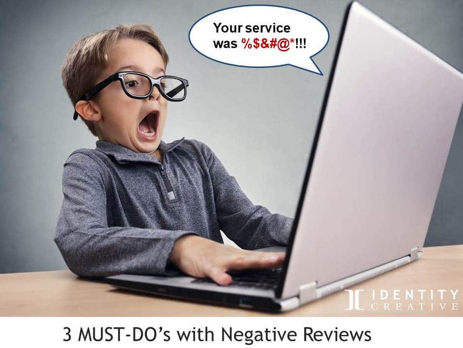 3 Brand Must-Dos for Negative Reviews